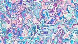 Moving random psychedelic wavy texture. Stock Footage