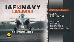 India clears biggest-ever fighter jet deal with France, 26 Rafale marine jets for navy approved News Clip