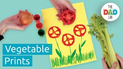 How to Paint With Vegetables Instructional Video