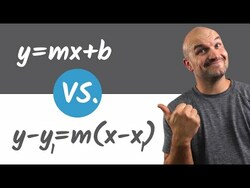 Slope Intercept vs Point Intercept Instructional Video