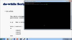 Complete Linux Training Course to Get Your Dream IT Job - do-while Scripts Instructional Video
