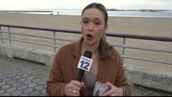 Bronx residents enjoy spring weather at Orchard Beach News Clip