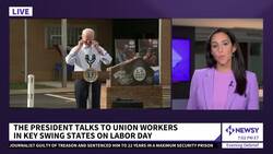 Biden Assails 'Trumpies' In Labor Day Battleground Pitches News Clip