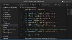 Express Framework Fundamentals - Secure Sign-Up with Auth0 and Node.js - Templating Engines with EJS of Login with Express Authentication Instructional Video