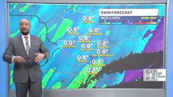 STORM WATCH: Rain & gusty winds move in late Sunday into Monday in the Hudson Valley News Clip