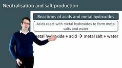 Neutralization and Salt Production Reactions Explained Instructional Video