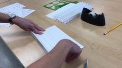 How to Make an Agamograph | Optical Kinetic Art Lesson Inspired by Yaacov Agam Instructional Video