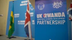 CLEAN : UK Home Secretary Patel signs asylum deal with Rwandan FM News Clip