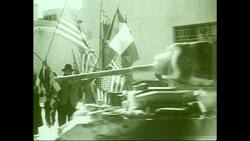 They Made News Prog 3, part 1: Billy Jordan films Desert Campaign and bombing of Monte Cassino in WW2 Stock Footage