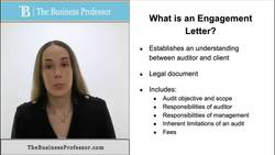 Understanding the Importance of an Engagement Letter in Auditing Instructional Video