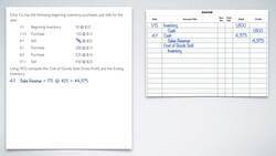Accounting for Inventory Sales - Intermittent FIFO example Instructional Video