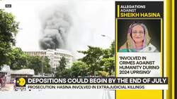 Sheikh Hasina accused of orchestrating 'nationwide massacre'; depositions could begin by end of July News Clip