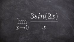 Learn how to use special trig limits to evaluate Instructional Video