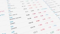 European Stock Markets Stock Footage