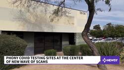Fake COVID-19 Testing Sites Are Popping Up Amid Omicron Surge News Clip