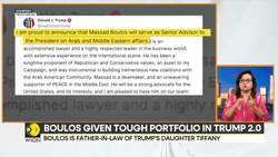 USA News: Massad Boulos Appointed Senior Advisor On West Asia News Clip