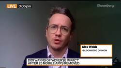 Didi Shares in U.S. Drop After China App Ban News Clip