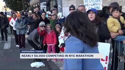 Brooklyn shows love to runners during New York City Marathon News Clip