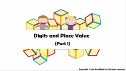 Digits and Place Value (Part 1) Instructional Video