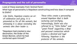 Exploring the different methods of control and leadership in 'Animal Farm' Instructional Video