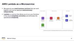 AWS Serverless Microservices with Patterns and Best Practices - AWS Lambda as a Microservice Instructional Video