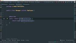 Comprehensive Android Developer Bootcamp - Overriding Super Class Methods Instructional Video