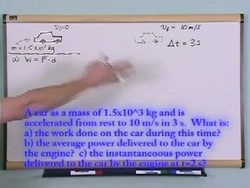 Physics Power: Solving a problem, Part 1 Instructional Video