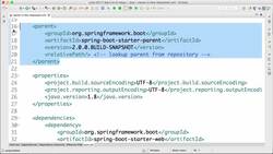 Spring Framework Master Class - Java Spring the Modern Way - Step 2-Understanding Project Object Model pom.xml Instructional Video