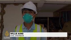 Powerful aftershocks disrupt rescue efforts in Myanmar after the magnitude 7.7 earthquake News Clip