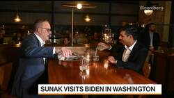 UK's Sunak Looks to Reconnect With US in Visit News Clip