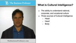 Cultural Intelligence - Management Instructional Video