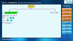 Introduction to Highest Common Factor and Euclid's Division Algorithm Instructional Video