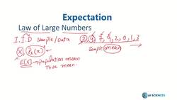 Data Science and Machine Learning (Theory and Projects) A to Z - Expectations: Law of Large Numbers Famous Distributions Instructional Video