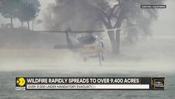 Los Angeles Wildfires: New Hughes fire breaks out about 80 km north of Los Angeles Instructional Video