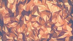Simple colored low poly loop background animation. Triangular geometric motion pattern. 4K, Ultra HD resolution Stock Footage