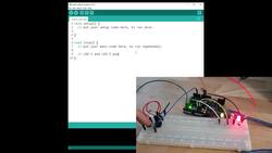 Arduino for Beginners - 2022 Complete Course - Activity 06 - Blink Three LEDs When the Button Is Not Pressed Instructional Video