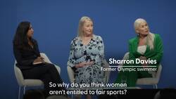 London Assembly member heckles gender identity debate at Tory Party conference News Clip