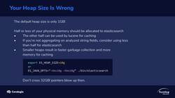 Elasticsearch 7 and Elastic Stack - In Depth and Hands On! - Heap Sizing Instructional Video