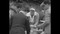 First Lady Eleanor Roosevelt at the Roosevelt summer home on Campobello Island in New Brunswick, Canada News Clip