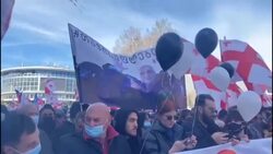 CLEAN : Opposition parties stage protest march in Tbilisi News Clip