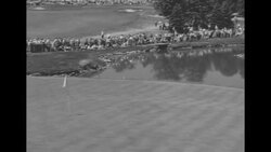 Professional golfer Ed Furgol wins US Open golf tournament at Baltusrol golf course in Springfield, NJ News Clip