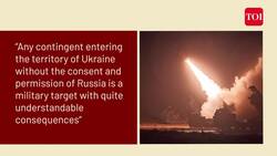 Russia Warns Western Peacekeepers In Ukraine Will Be Targeted Without Moscow's Approval News Clip