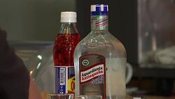 Colombian cafes and shops in Elephant and Castle Stock Footage