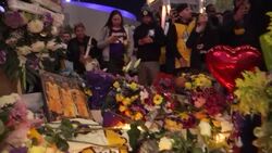 CLEAN : Kobe Bryant's death: Lakers fans pay tribute in Los Angeles News Clip