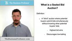 Sealed Bid Auction Instructional Video