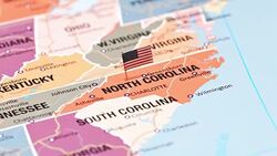 North Carolina from USA States Stock Footage