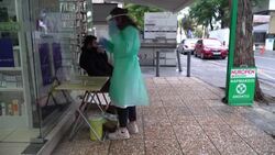 CLEAN : Cypriots undergo Covid-19 rapid test in Nicosia News Clip