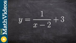 Applying transformations to graph the reciprocal equation Instructional Video