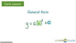 Writing Exponential Equations from Data Tables Instructional Video