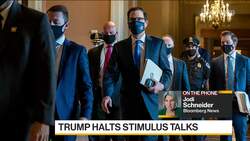 Trump Halts Stimulus Talks Until After Election News Clip